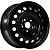 Легковые шины б/у Trebl 9272T 6.5x16 5*105 ET38 DIA56.6 Black Штампованный купить с бесплатной доставкой в пункты выдачи в Петербурге